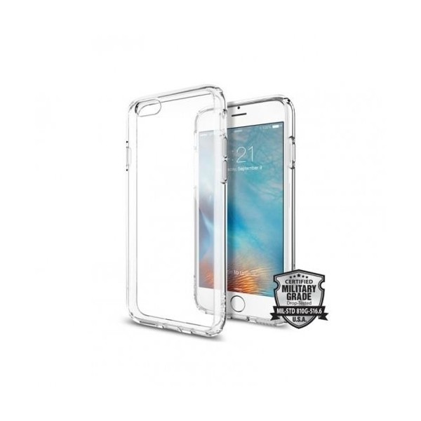 Spigen Ultra Hybrid хибриден кейс с най-висока степен на защита за iPhone 6/6s (4.7), Crystal Clear