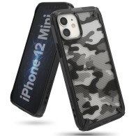 Калъф Ringke Fusion X за iPhone 12 mini, Camo Black