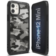 Калъф Ringke Fusion X за iPhone 12 mini, Camo Black