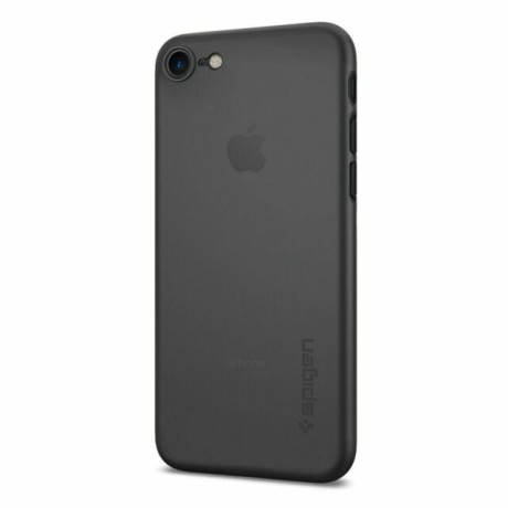 Spigen Airskin тънък силиконов (TPU) калъф за iPhone 7/8, Black