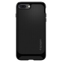 Spigen Neo Hybrid Herringbone хибриден кейс с най-висока степен на защита за iPhone 7/8 Plus, Shiny Black