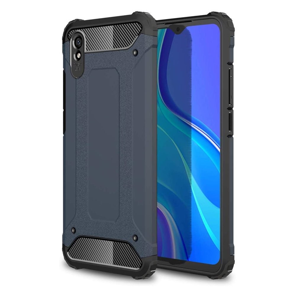 Калъф Hybrid Armor Case за Xiaomi Redmi 9A blue