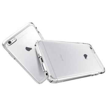 Spigen Ultra Hybrid хибриден кейс с най-висока степен на защита за iPhone 6/6s Plus (5.5), Crystal Clear