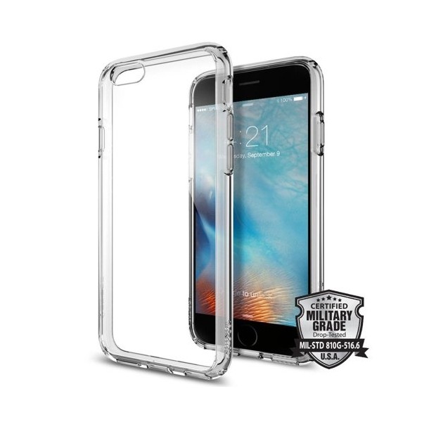 Spigen Ultra Hybrid хибриден кейс с най-висока степен на защита за iPhone 6/6s (4.7), Space Crystal