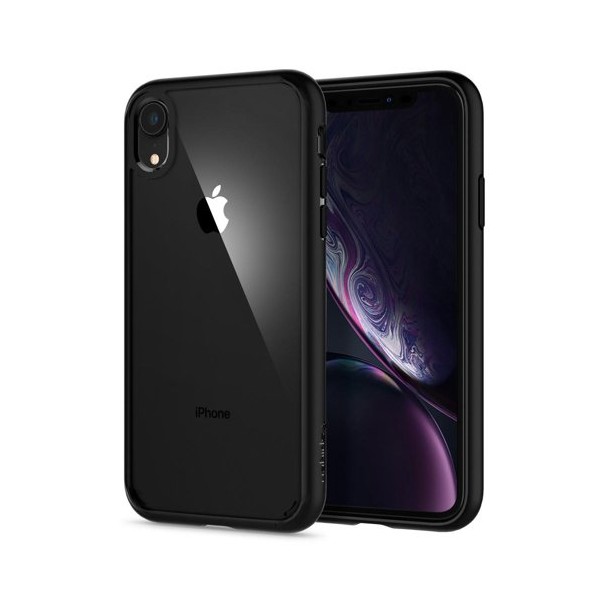 Spigen Ultra Hybrid хибриден кейс с най-висока степен на защита за iPhone XR, Matte Black