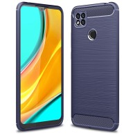 Калъф Flexible Carbon за Xiaomi Redmi 9C, blue