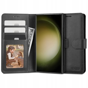 Калъф Tech-Protect Wallet За Samsung Galaxy S23 Ultra, Black