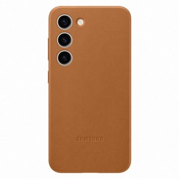 Калъф Samsung Leather Cover За Samsung Galaxy S23, EF-VS911LAEGWW, Camel