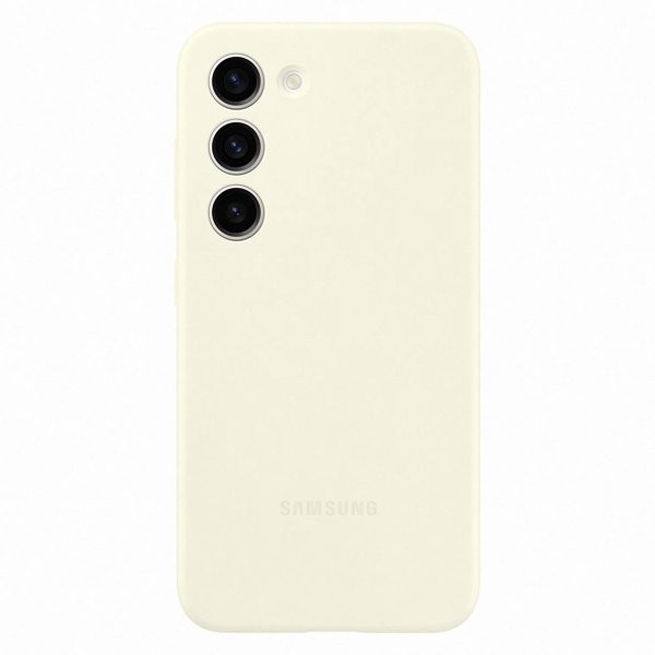 Калъф Samsung Silicone Cover За Samsung Galaxy S23+, EF-PS916TUEGWW, Cotton