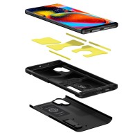 Spigen Tough Armor хибриден кейс с най-висока степен на защита Tech за Samsung Galaxy Note 10, Black