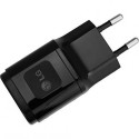 Захранване и microUSB кабел LG Travel Charger MCS-04ED, Bulk, Черен