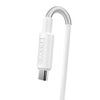 Зарядно устройство Dudao Premium A2EU 2x USB / 5V/2.4A + USB Type C Кабел, Бял