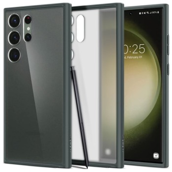 Калъф Spigen Ultra Hybrid За Samsung Galaxy S23 Ultra, Frost Green