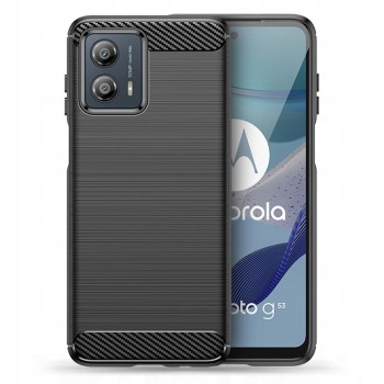 Калъф Tech-Protect TPUcarbon За Samsung Galaxy Motorola Moto G53 5G, Black