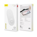 Wireless зарядно Baseus Smart 2in1, Fast Charger, Бял