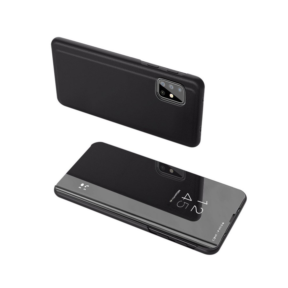 Калъф Clear View за Samsung Galaxy A71 5G / Galaxy A71 black