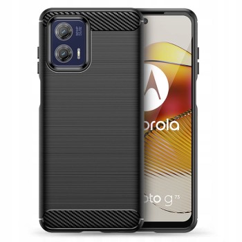 Калъф Tech-Protect TPUcarbon За Samsung Galaxy Motorola Moto G73 5G, Black