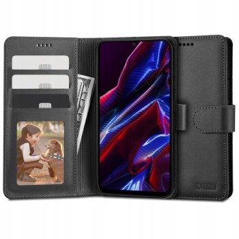 Калъф Tech-Protect Wallet За Xiaomi Redmi Note 12 / Poco X5 5G, Black