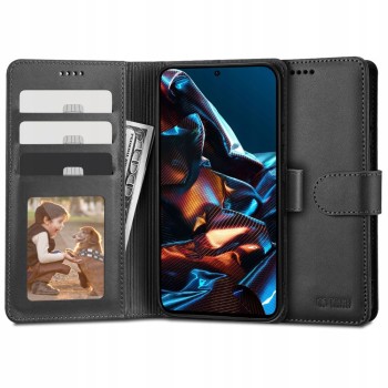 Калъф Tech-Protect Wallet За Xiaomi Redmi Note 12 Pro / Poco X5 Pro 5G, Black