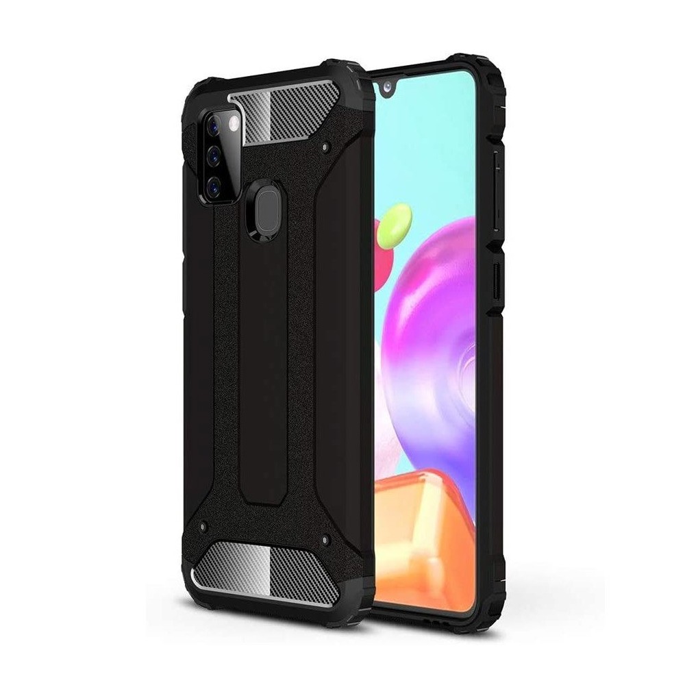 Калъф Hybrid Armor Case за Samsung Galaxy A21S black