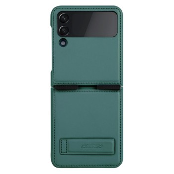 Калъф Nillkin Qin Vegan Leather За Samsung Galaxy Z Flip 4, Dark Green