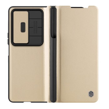 Калъф Nillkin Qin Leather Pro За Samsung Galaxy Z Fold 4, Gold