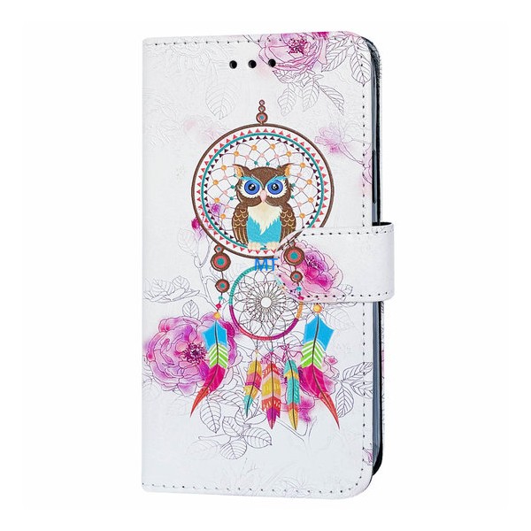 Калъф fixGuard Mood Wallet за Samsung Galaxy S23 Ultra, Owl