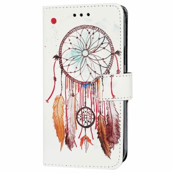Калъф fixGuard Mood Wallet за Samsung Galaxy S23, Brown Feather