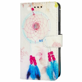Калъф fixGuard Mood Wallet за Samsung Galaxy A14 5G, Pink Feather