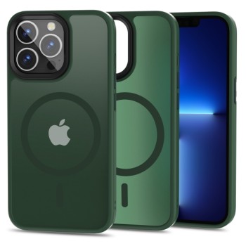 Калъф Tech-Protect Magmat Magsafe за iPhone 13 Pro, Matte Green