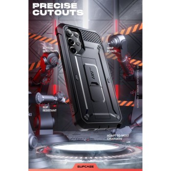 Калъф Supcase Unicorn Beetle Pro, 2-Set За Samsung Galaxy 23 Ultra, Black