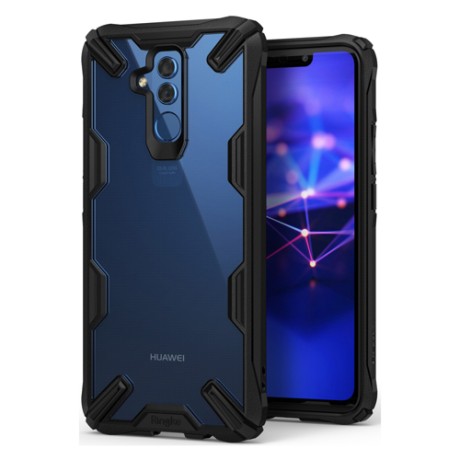 Удароустойчив хибриден кейс Ringke Fusion X за Huawei Mate 20 Lite, Черен