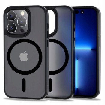 Калъф Tech-Protect Magmat Magsafe за iPhone 13 Pro, Matte black