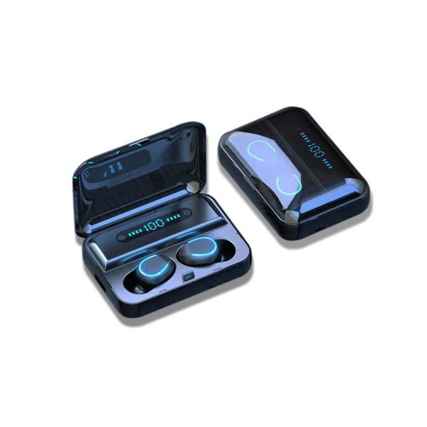 Безжични слушалки FENiX® D@yLight F9-5, Wireless BT V5.0, Waterproof/ Sweatproof, 1200mAh, Noise Canceling,Черен