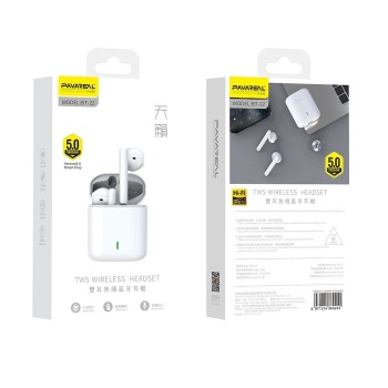 Безжични слушалки PAVAREAL  PA-BT22 , True Wireless, Bluetooth 5.0, White