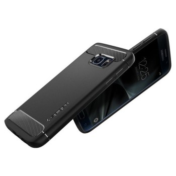 Калъф Spigen Rugged Armor за Samsung Galaxy S7, Black