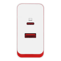Зарядно OnePlus GaN SUPERVOOC, USB-A / USB-C, 100W, White