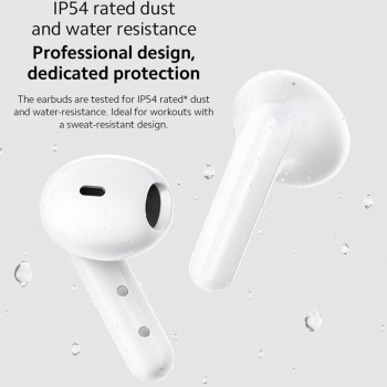 Безжични слушалки Xiaomi Buds 4 Lite, True Wireless, White