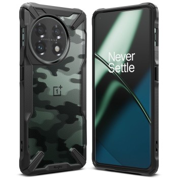 Калъф Ringke Fusion X За OnePlus 11 5G, Camo Black