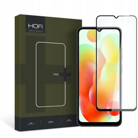 Стъклен Протектор Hofi Glass Pro+ за Xiaomi Redmi 12c, Black