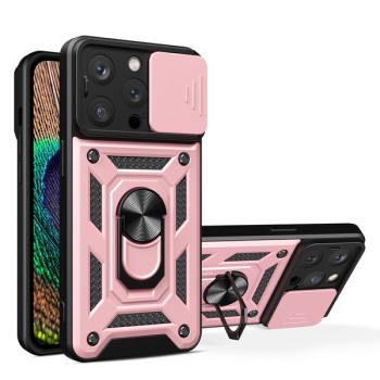 Калъф fixGuard Camshield Pro за iPhone 14 Pro, Pink