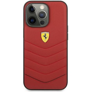 Калъф Ferrari Off Track Quilted за iPhone 13 Pro Max, FEHCP13XRQUR, Red