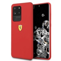 Калъф Ferrari Hardcase FESSIHCS69RE Samsung  S20 Ultra Silicone