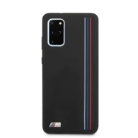 Калъф BMW BMHCS67SIVTBK Samsung S20+  Silicone Stripes M Collection