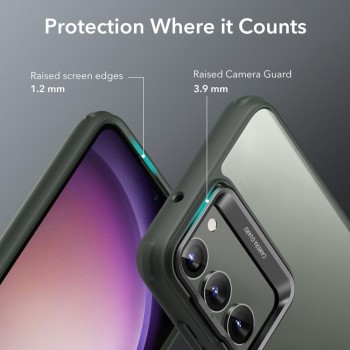 Калъф ESR Classic Kickstand За Samsung Galaxy S23, Clear Green