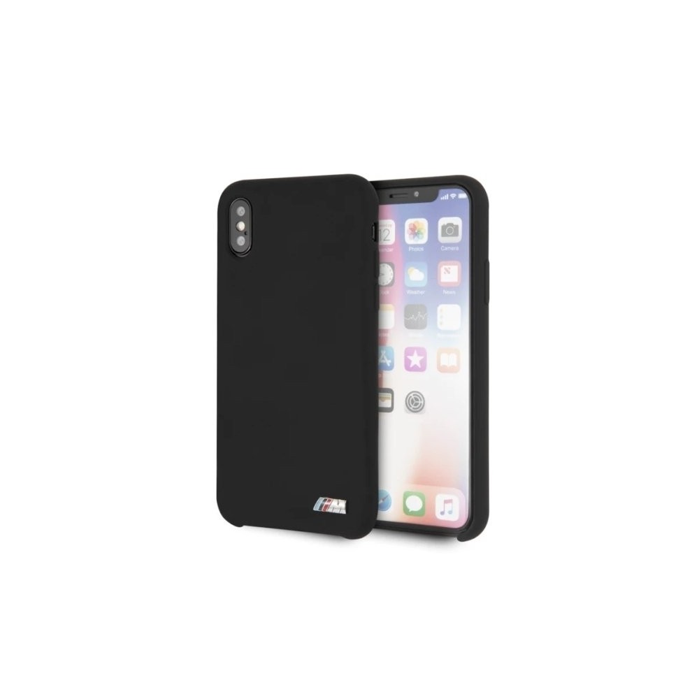 Калъф BMW BMHCPXMSILBK iPhone X /Xs c Silicone M Collection
