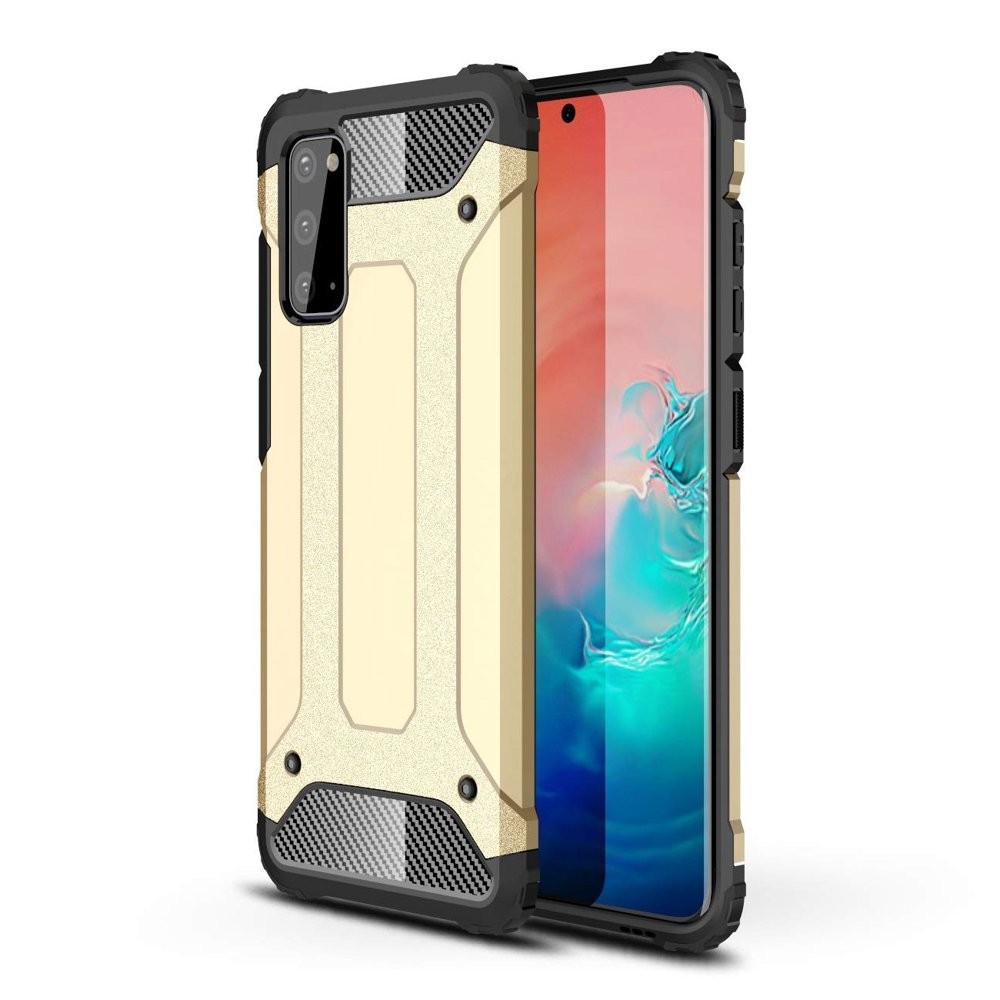 Калъф Hybrid Armor Case за Samsung Galaxy A41 golden