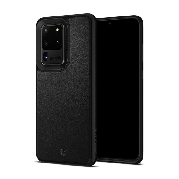 SPIGEN Ciel Leather Brick S20 Ultra Black