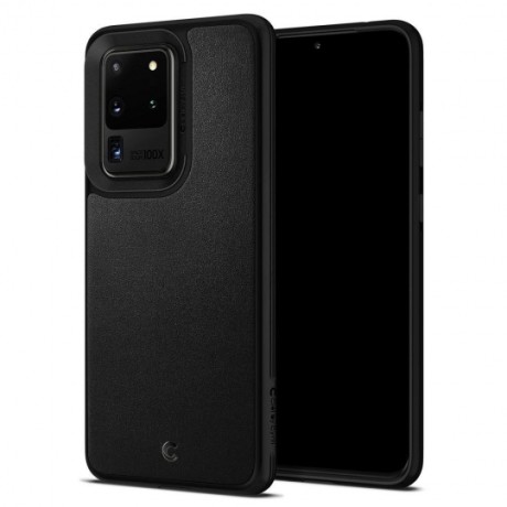 SPIGEN Ciel Leather Brick S20 Ultra Black