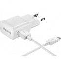 Зарядно устройство Samsung [ETA0U83EWE+ECB-DU4AWE] 1A,Micro usb, Bulk, Бял